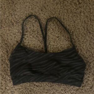 Lululemon Athletica Black Zebra Sports Bra